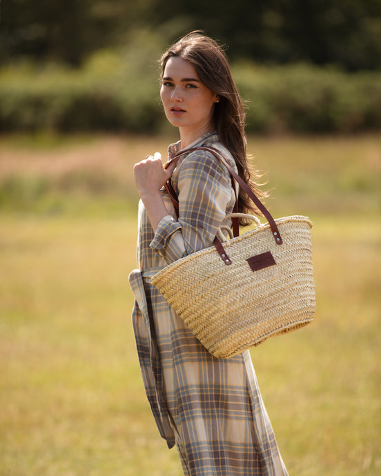 The Versatile Elegance Of Our New Drawstring Basket Bag - The Hockwold